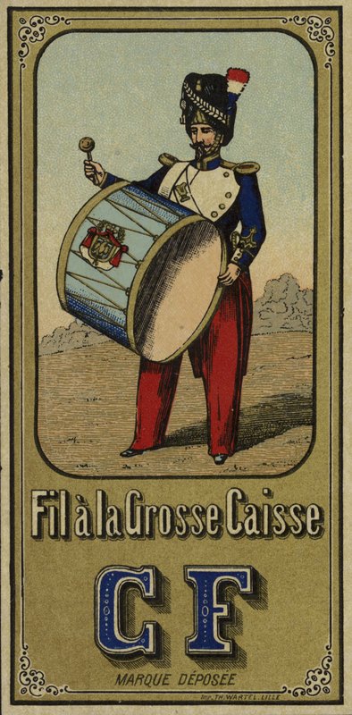 Címke a Bass Drum szálhoz alkotó: French School