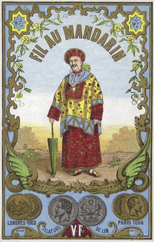 Címke a Mandarins szálhoz alkotó: French School