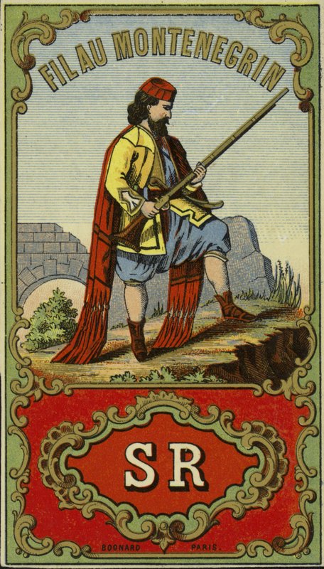 Címke montenegrói cérnához alkotó: French School