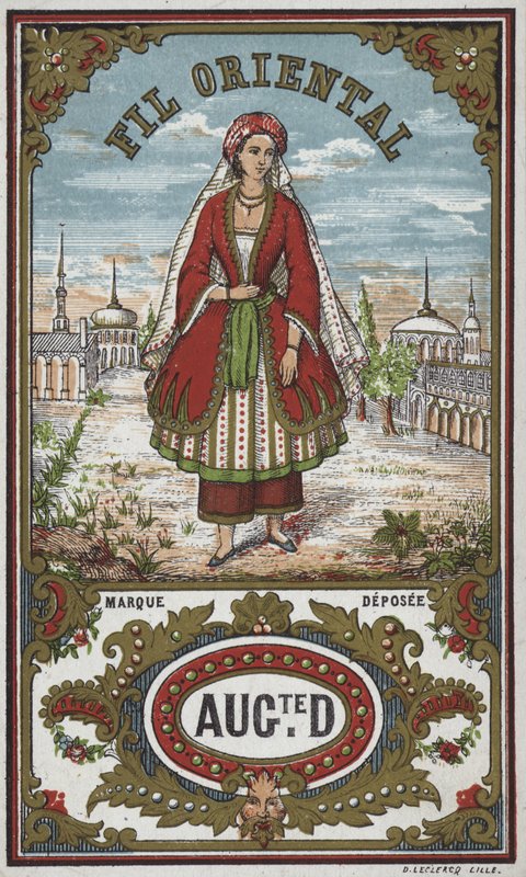 Címke keleti cérnához alkotó: French School