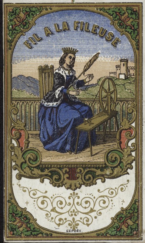 Címke a fonó fonalához alkotó: French School