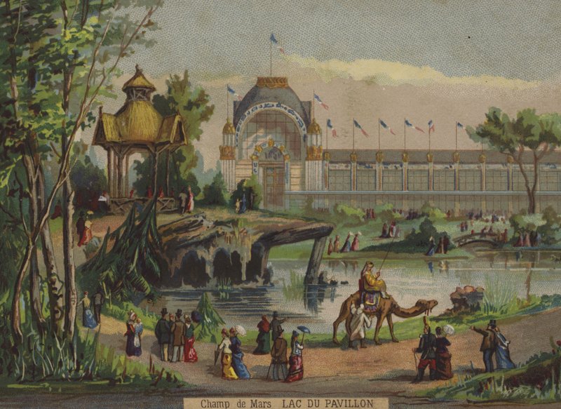 Pavilion Lake, Champ de Mars, Párizs alkotó: French School