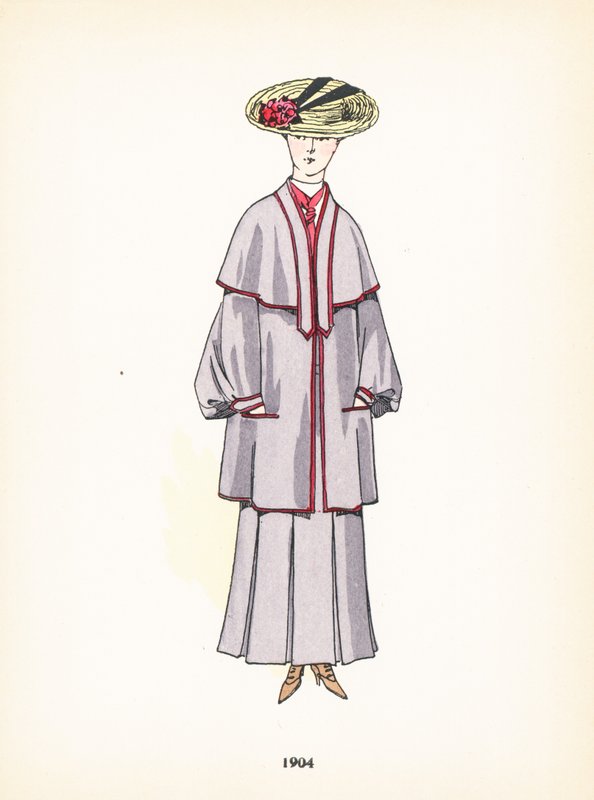 Női divat, 1904 alkotó: French School
