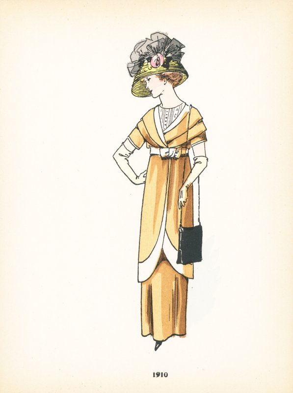 Női divat, 1910 alkotó: French School