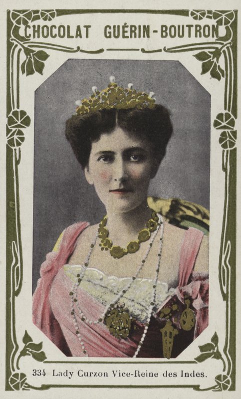 Lady Curzon, Vice Reine des Indes (színes fotó) alkotó: French School