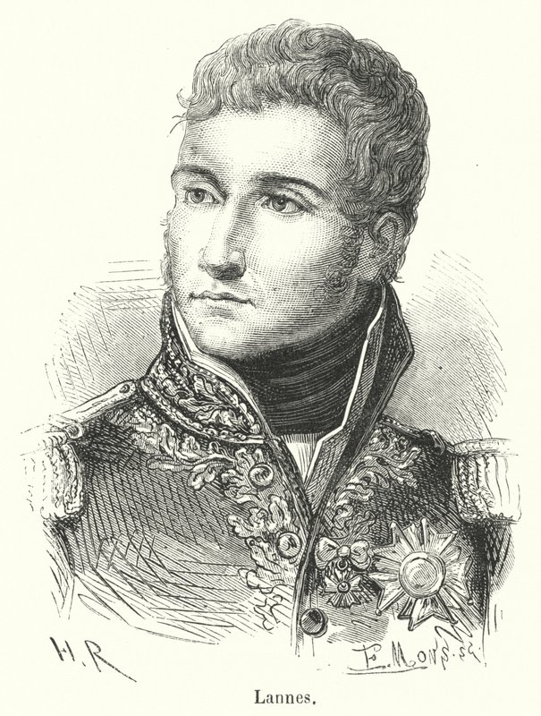 Lannes (metszet) alkotó: French School