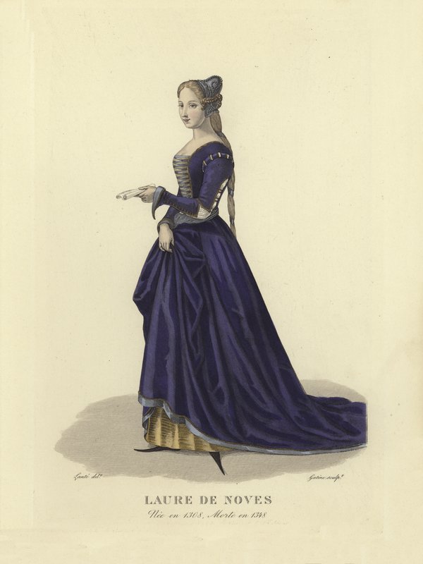 Laure de Noves alkotó: French School