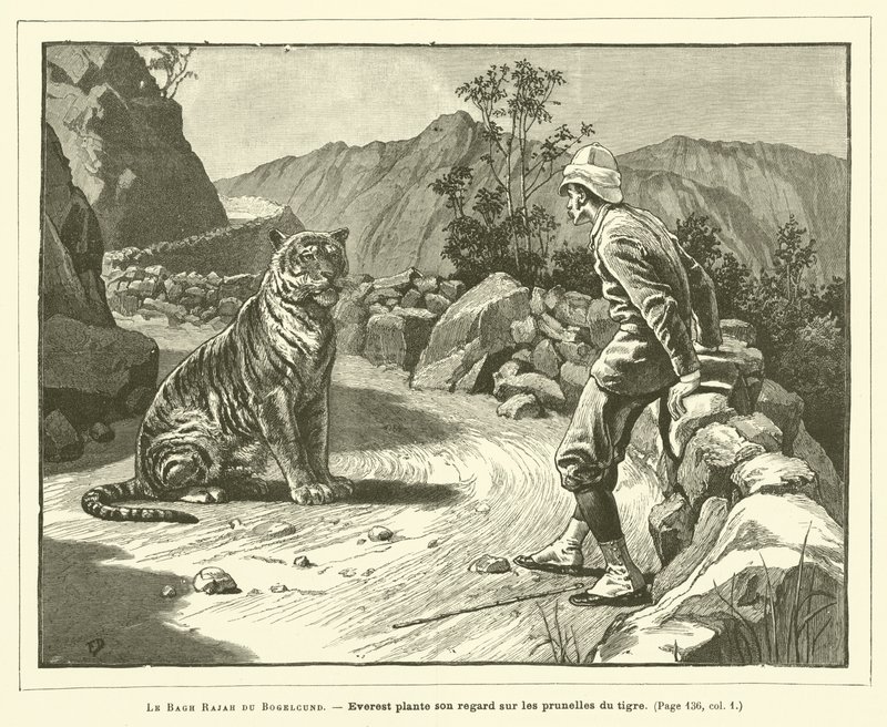 Le Bagh Rajah Du Bogelcund (metszet) alkotó: French School