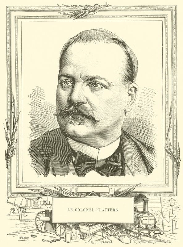 Le Colonel Flatters (metszet) alkotó: French School