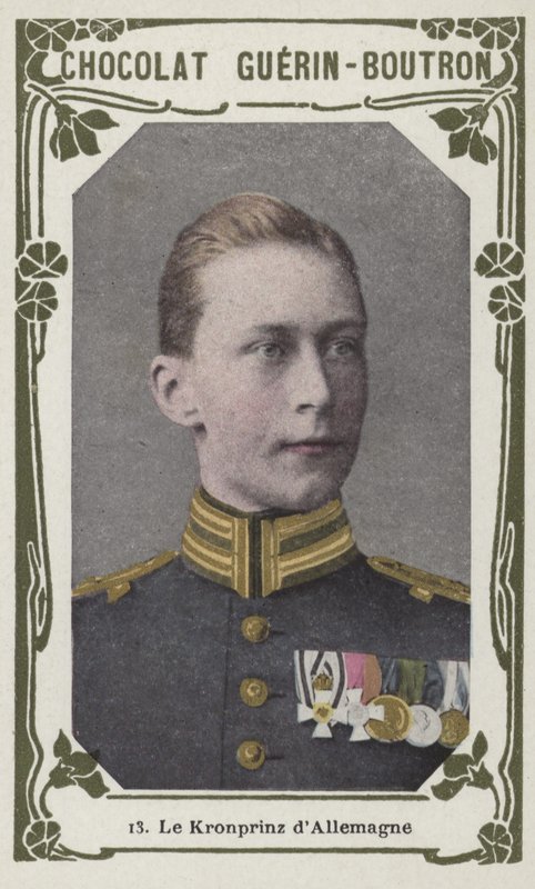 Le Kronprinz dAllemagne (színes fotó) alkotó: French School