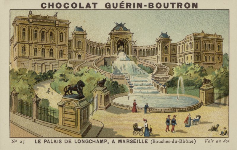 A Palais de Longchamp, Marseille, Bouches-du-Rhone alkotó: French School