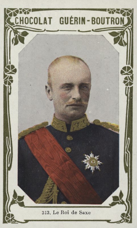A szász király (színes fotó) alkotó: French School