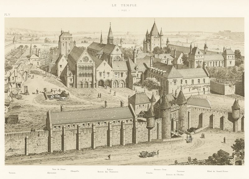 A templom, 1450 alkotó: French School