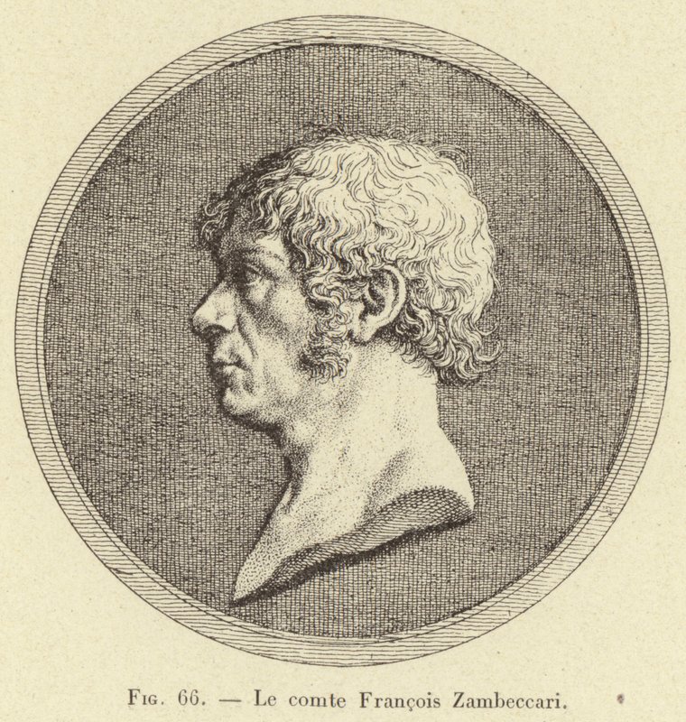 Francois Zambeckari gróf (metszet) alkotó: French School