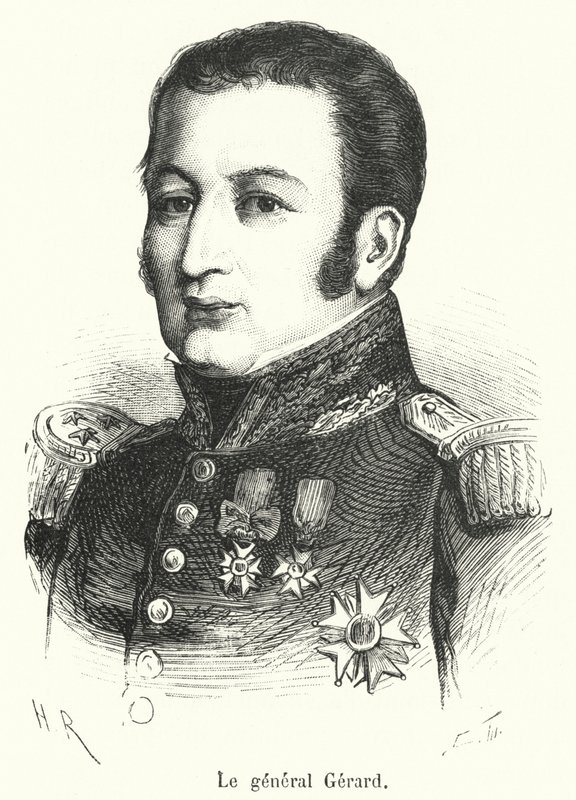 Le general Gerard (metszet) alkotó: French School