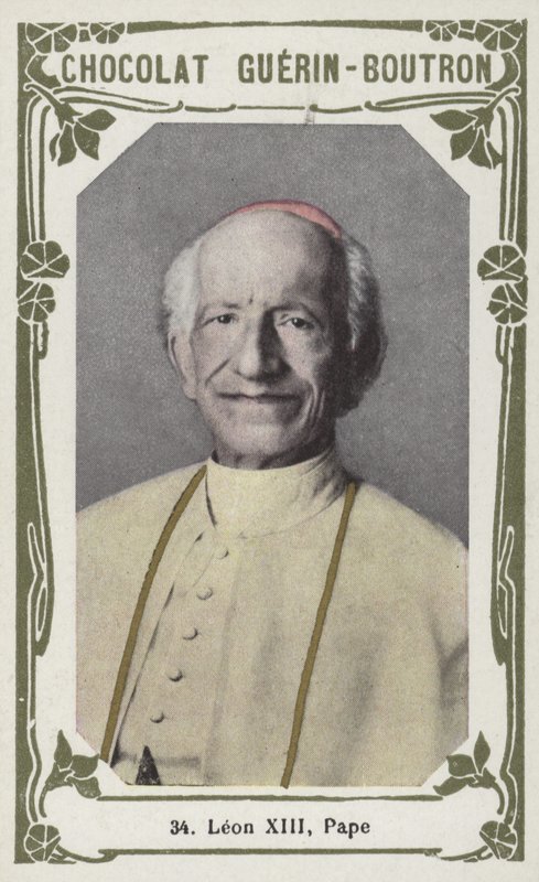 Leon XIII, Pape (színes fotó) alkotó: French School
