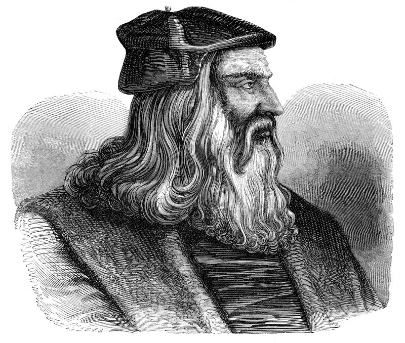 Leonardo Da Vinci (metszet) alkotó: French School