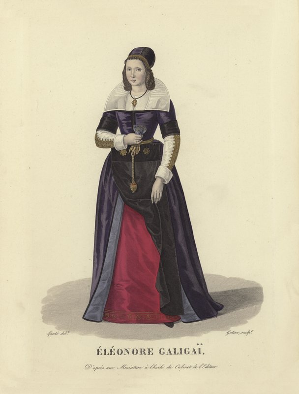 Leonora Dori Galigai, Marie de Medici kedvence, XIII. Lajos francia király édesanyja alkotó: French School