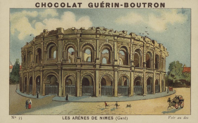 Nimes arénája, Gard alkotó: French School