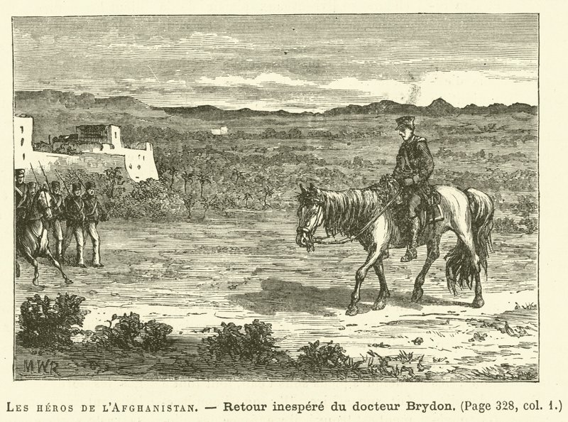 Afganisztán hősei (metszet) alkotó: French School