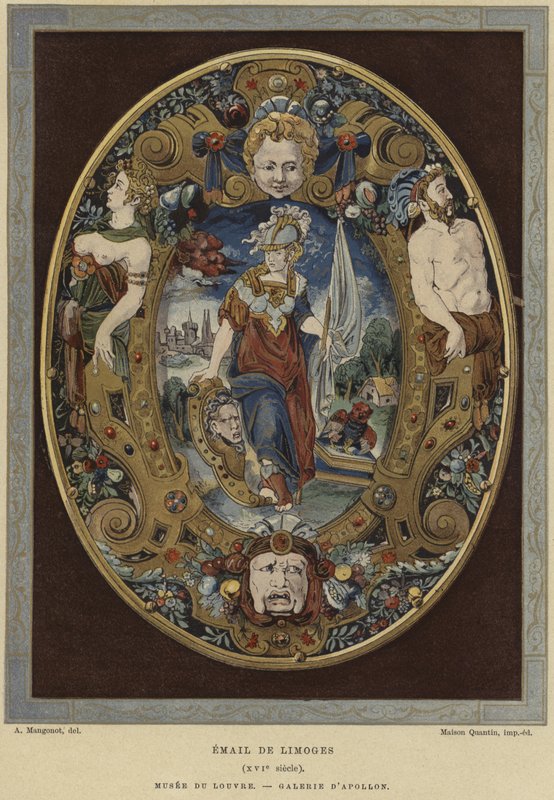 Limoges-i zománc, 16. század alkotó: French School