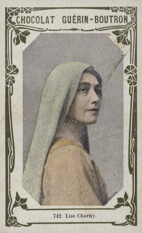 Lise Charny (színes fotó) alkotó: French School