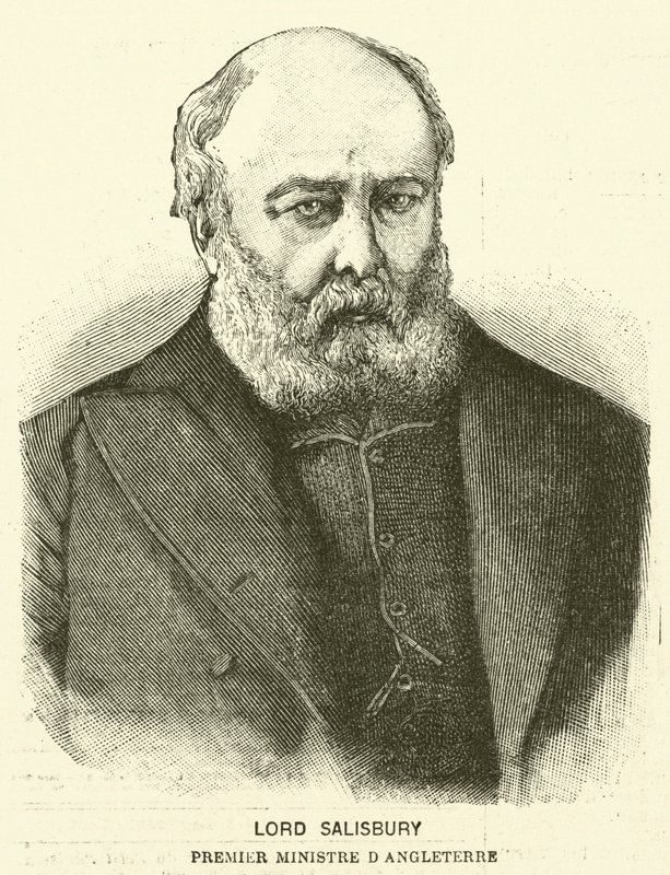 Lord Salisbury, brit miniszterelnök (metszet) alkotó: French School