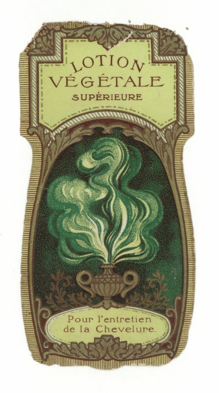 Lotion Vegetal Superior címke alkotó: French School
