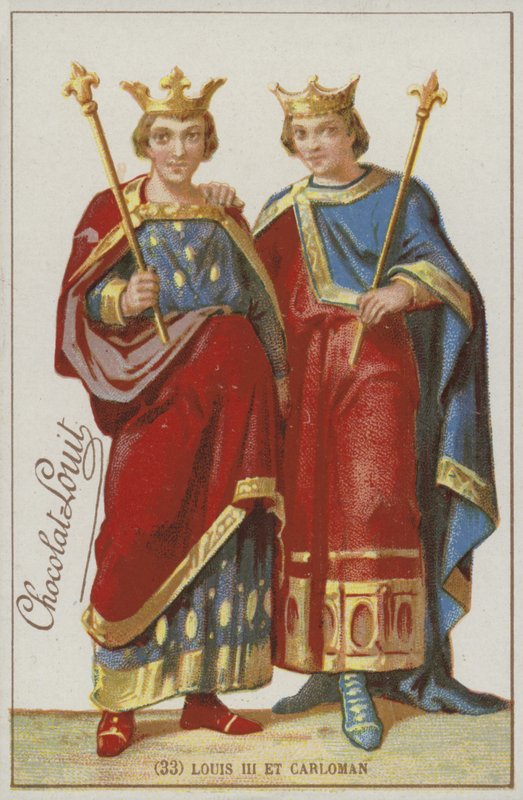 Lajos III és Carloman alkotó: French School