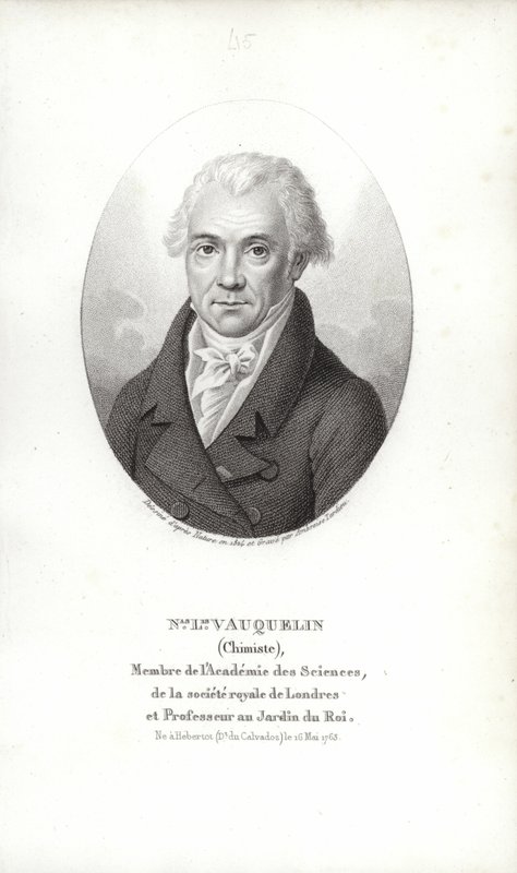 Louis Nicolas Vauquelin alkotó: French School