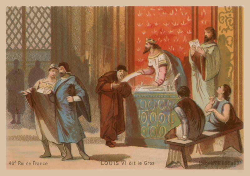 VI. Lajos francia, kövérnek nevezett (1081-1137) alkotó: French School