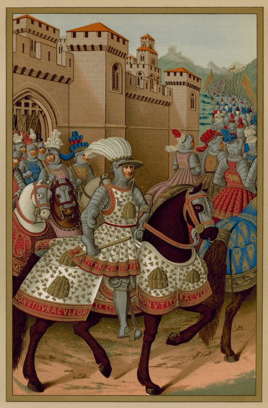 XII. Lajos 1507. április 24-én elhagyja Alexandriát alkotó: French School