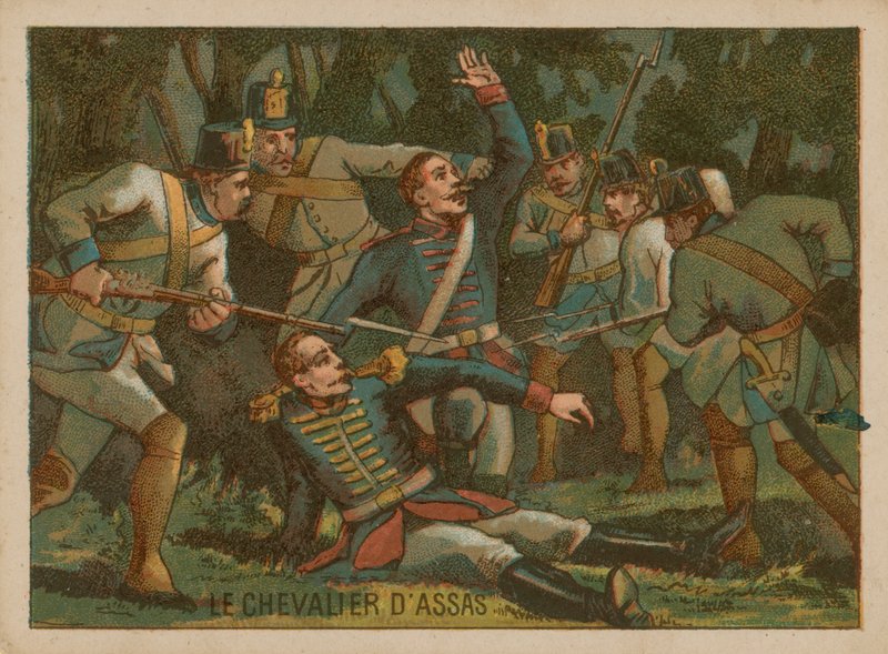 Louis dAssas meghalt a clostercamp-i csatában alkotó: French School