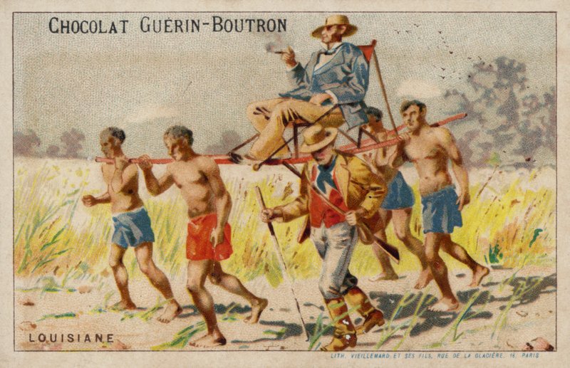 Louisiana (kromolit) alkotó: French School