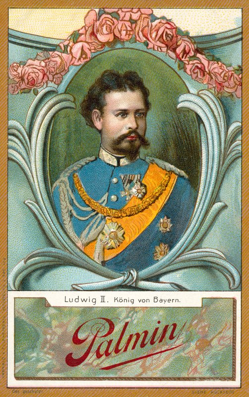 II. Ludwig, bajor király (chromolitho) alkotó: French School