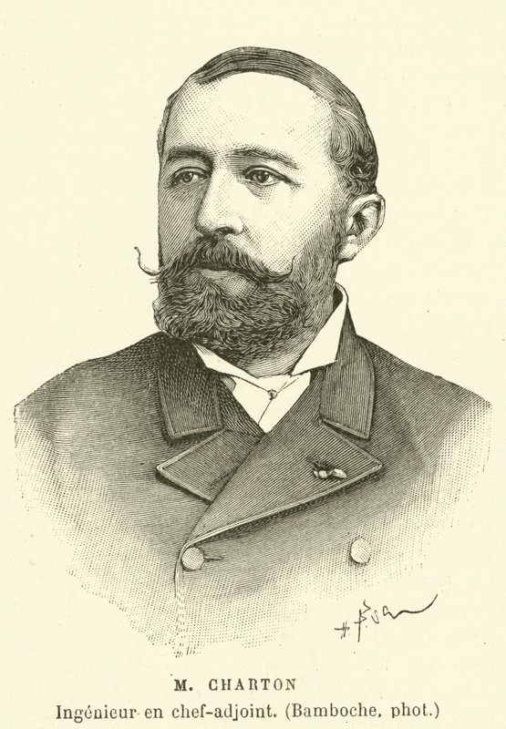 M Charton, főmérnök-helyettes (metszet) alkotó: French School