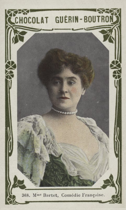 Madame Bartet, Comedie Francaise (színes fotó) alkotó: French School