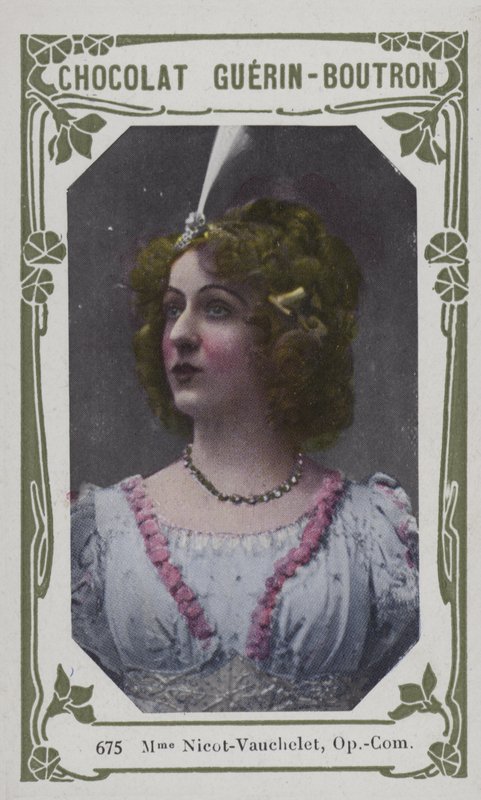 Madame Nicot-Vauchelet, Opera-Comique (színes fotó) alkotó: French School