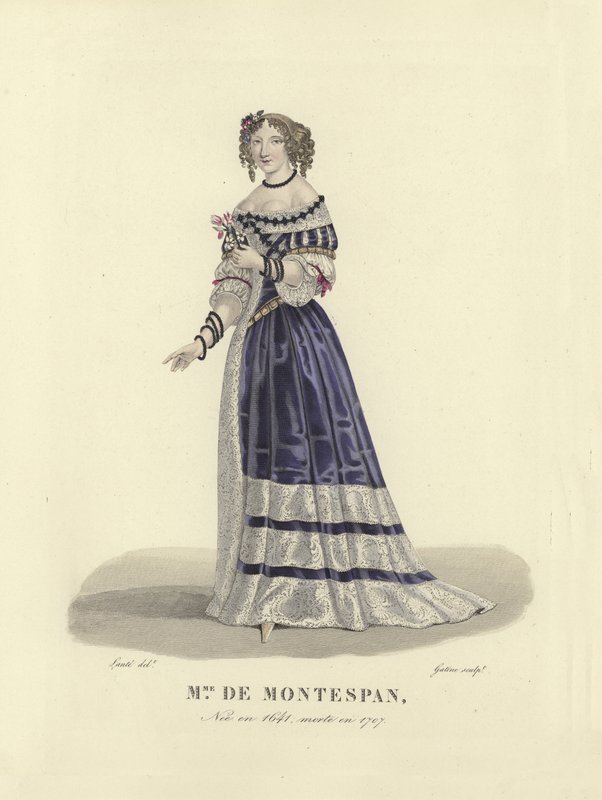 Madame de Montespan, XIV. Lajos francia király szeretője alkotó: French School