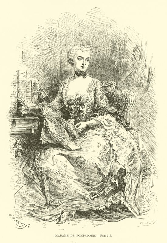 Madame de Pompadour alkotó: French School