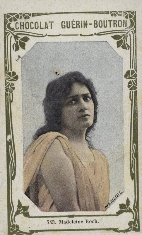 Madeleine Roch (színes fotó) alkotó: French School