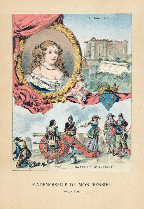 Mademoiselle de Montpensier alkotó: French School