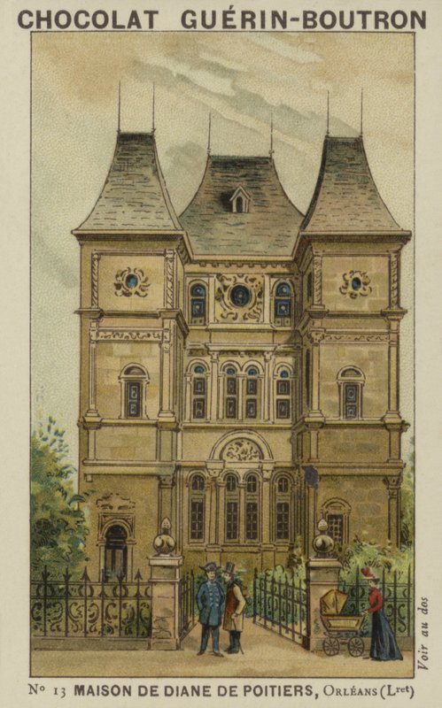 Diane de Poitiers háza, Orleans, Loiret alkotó: French School