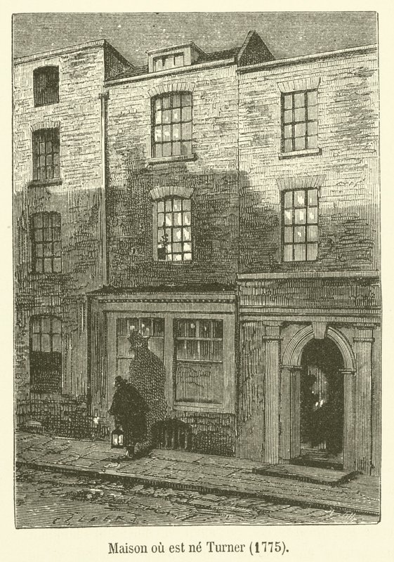 Ház, ahol Turner született alkotó: French School