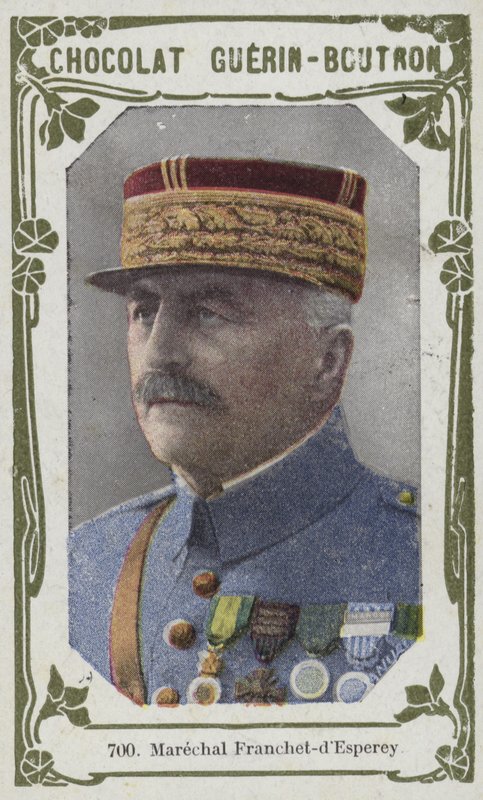 Marechal Franchet-dEsperey (színes fotó) alkotó: French School