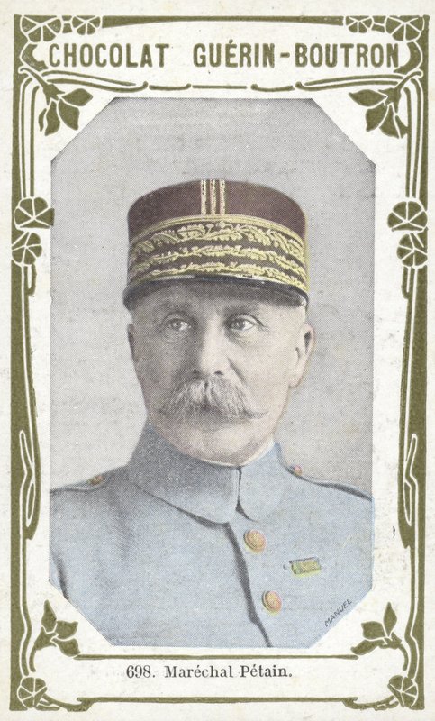 Marechal Petain (színes fotó) alkotó: French School