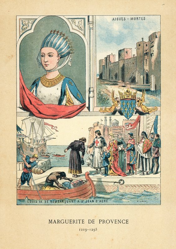 Provence-i Marguerite alkotó: French School