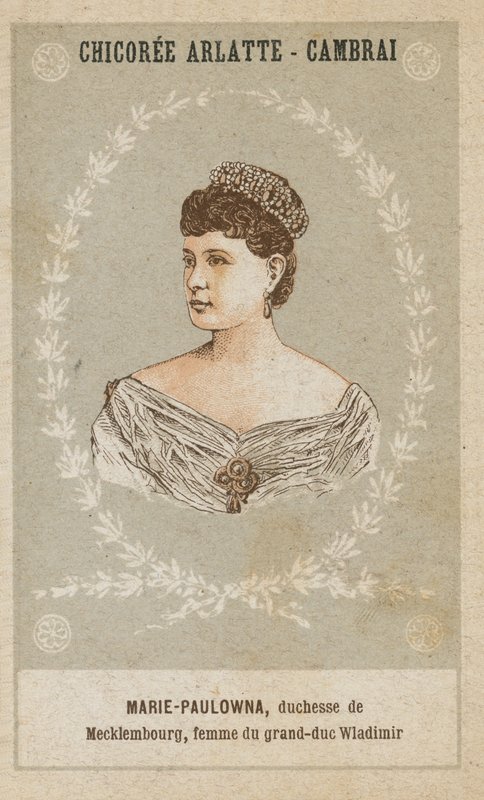 Marie-Paulowna, Mecklenburg hercegnője, Vlagyimir nagyherceg felesége alkotó: French School