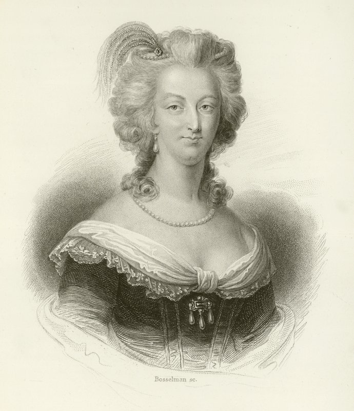 Marie Antoinette alkotó: French School