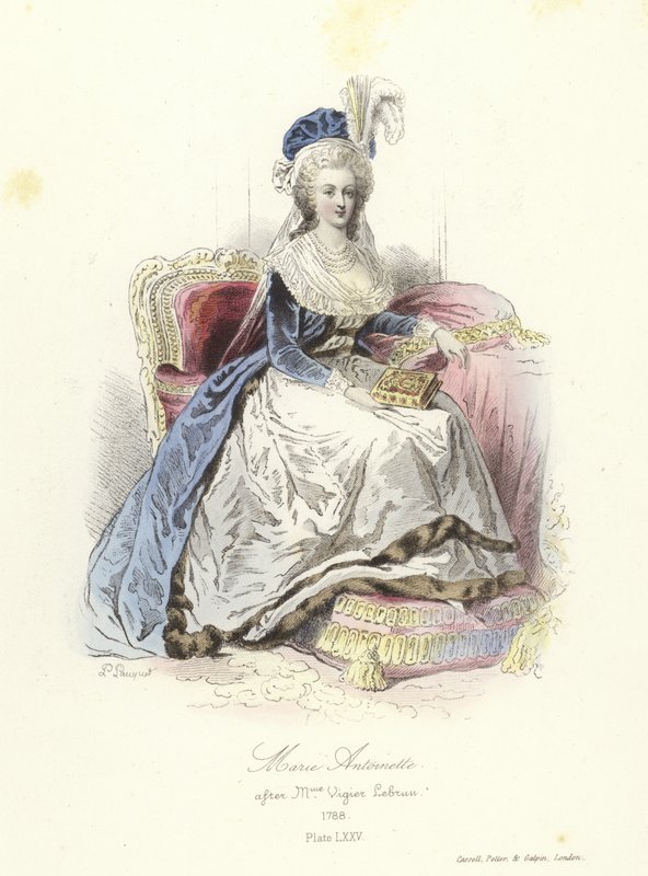 Marie Antoinette, XVI. Lajos francia királyné alkotó: French School